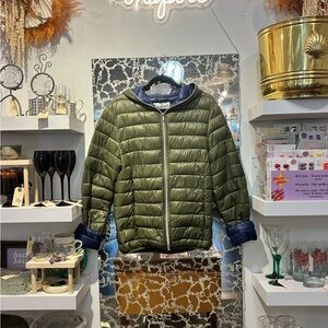 Homeward Green Puffer Jacket size L